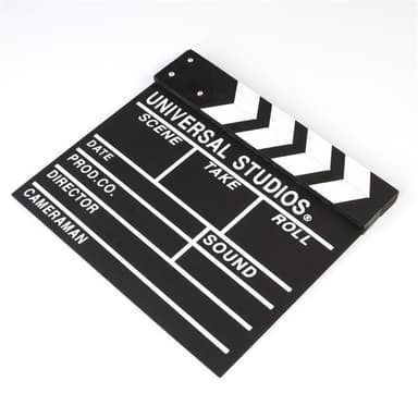 Filmklapper 30x27cm -  Opptak pågår
