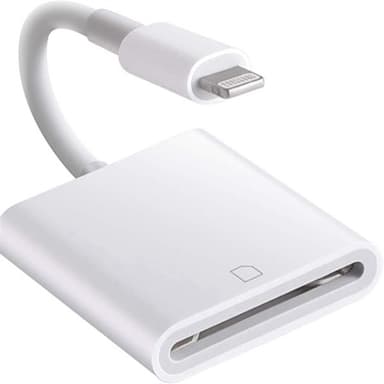 Minneskortadapter SDHC til Lightning