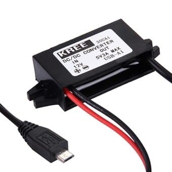 Fast installasjon av Micro-usb lader til bil