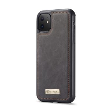 CaseMe Plånboksfodral i konstläder iPhone 11 Svart