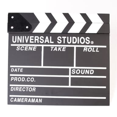 Filmklapper 30x27cm -  Opptak pågår