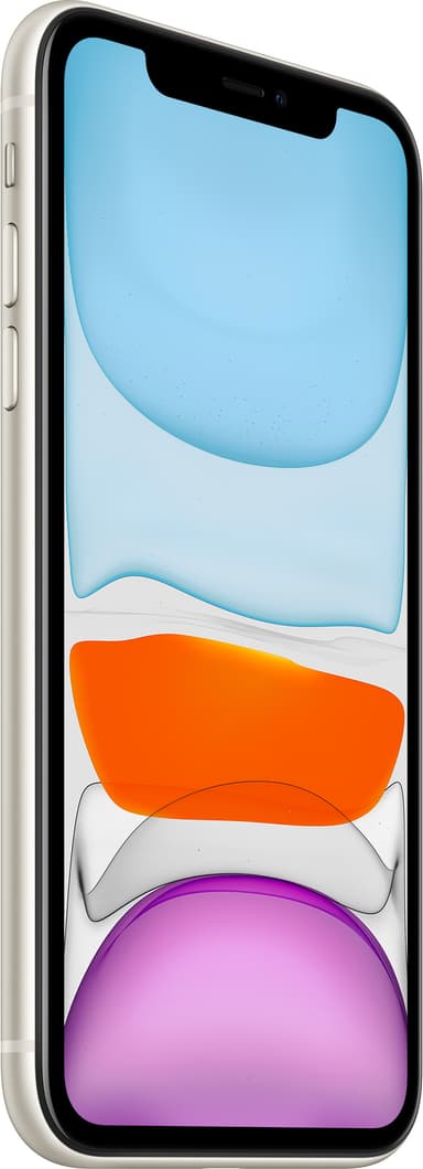 iPhone 11 smarttelefon 64 GB (hvit)