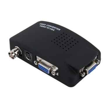 Adapter BNC / S-Video til VGA Video Konverterer