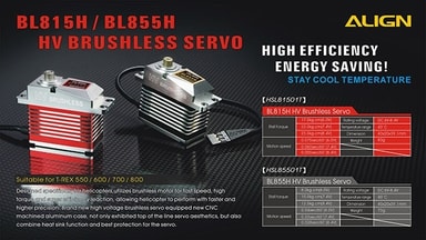 Align BL815H HV BL-servo 22kg/0.06s - Elkjøp
