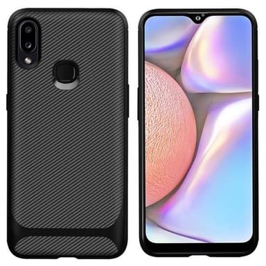 TPU deksel Huawei P Smart (2019), Carbon Fiber+Svart