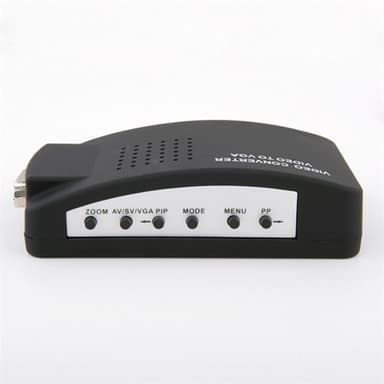 Adapter BNC / S-Video til VGA Video Konverterer