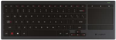 Logitech K830 trådløst tastatur (sort)