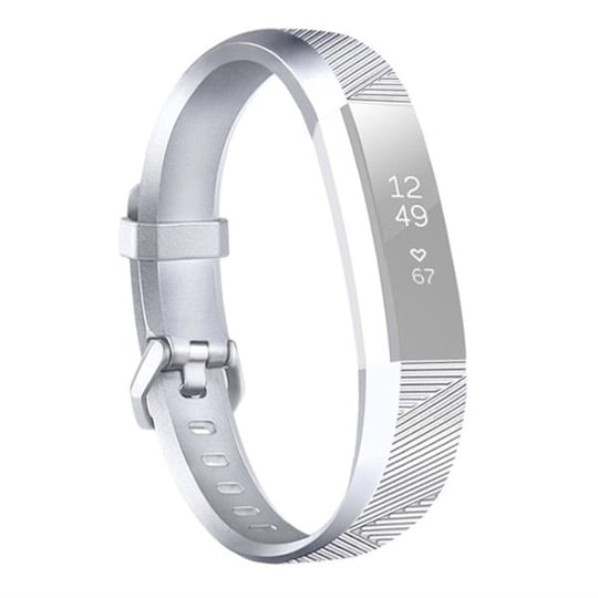 Armbånd til Fitbit Alta / Alta HR, sølv