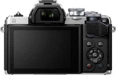 Olympus E-M10 Mark IIIS kompakt systemkamera (sølv)