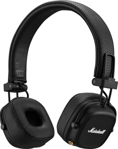 Marshall Major IV trådløse on-ear hodetelefoner (sort)