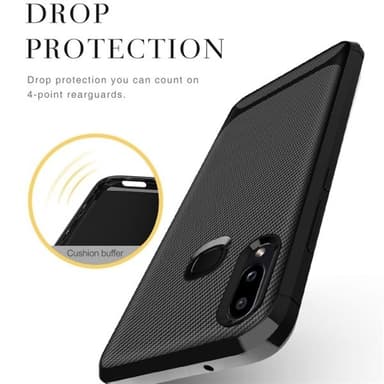 Bakdeksel Samsung Galaxy M10s - Svart