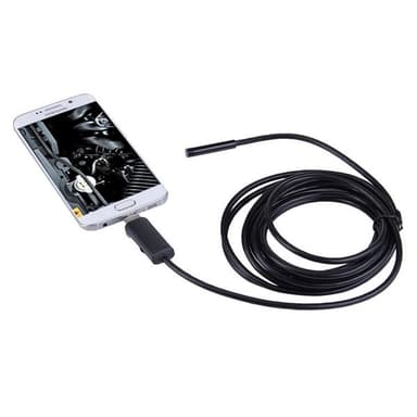 Inspeksjonskamera MicroUSB & USB med 6 LED