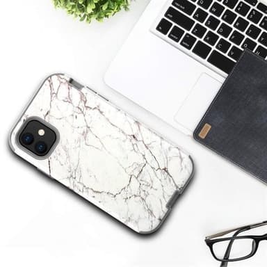 3 i 1 Full Protection Deksel til iPhone 11 PRO - MARBLE