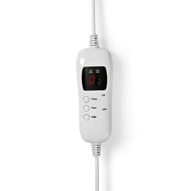Nedis Elektrisk teppe 160x140cm med 9 varmetrinn