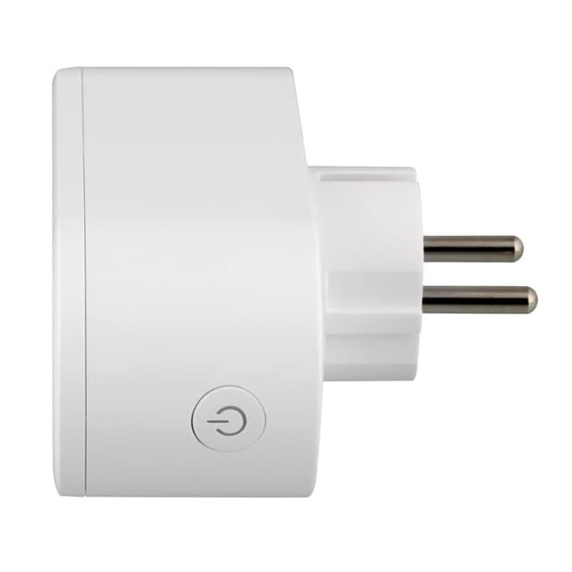 DELTACO SMART HOME WiFi strømbryter 2xCEE 7/3, 13A