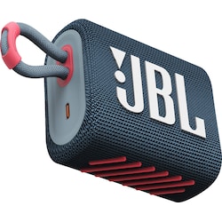 JBL GO 3 bærbar trådløs høyttaler (korallblå)