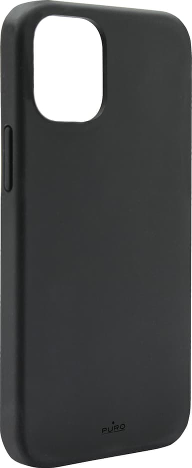 Puro Icon iPhone 12 / 12 Pro deksel (sort)