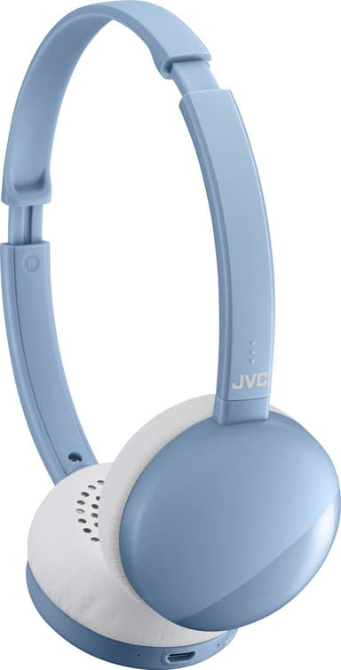 JVC S22 on-ear hodetelefoner (blå)
