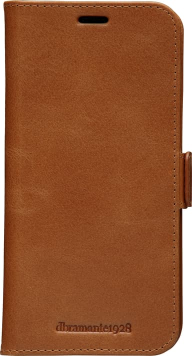 Dbramante1928 Lynge lommebokdeksel til iPhone 12/12 Pro (brun)