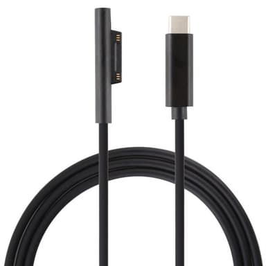 USB Type-C til 6 Pin Magnetisk ladekabel til Microsoft Surface Pro 6