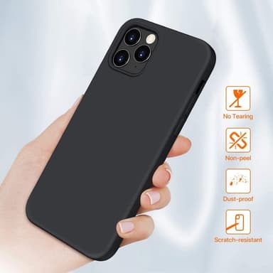 Støtsikkert mobildeksel til iPhone 12 Mini Black
