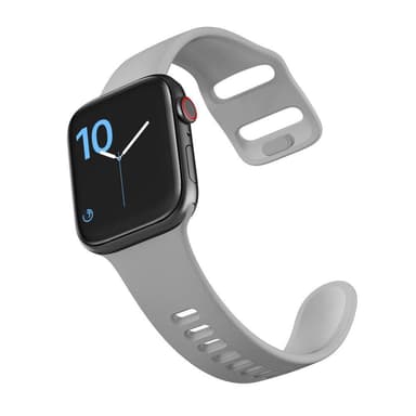 Apple Watch armbånd 42/44 silikon - Grå