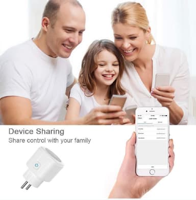 Wifi Smart Plug fjernkontakt 2,4 Ghz