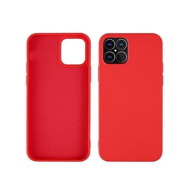 Støtsikkert mobildeksel til iPhone 12 Mini Red