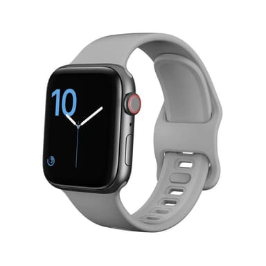 Apple Watch armbånd 42/44 silikon - Grå