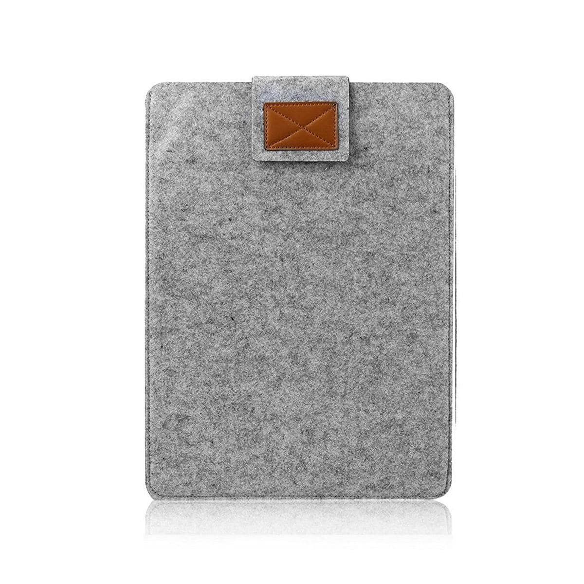 Laptopveske 13 tommer for Macbook Air / Pro 13 Ull filt grå Grå