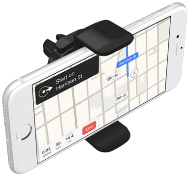 Kenu Airframe Pro bilventilfeste (sort)
