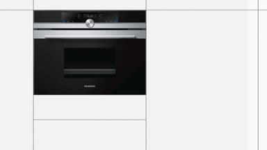 Siemens iQ700 integrert dampovn CD634GAS0 (rustfritt stål)