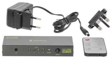 König 4-Port Ultra HD HDMI-switch