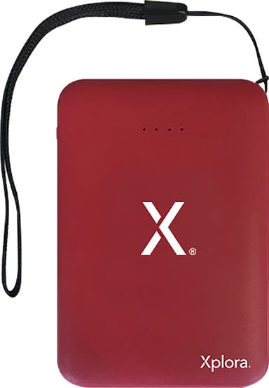Xplora powerbank 5,000mAh (rød)