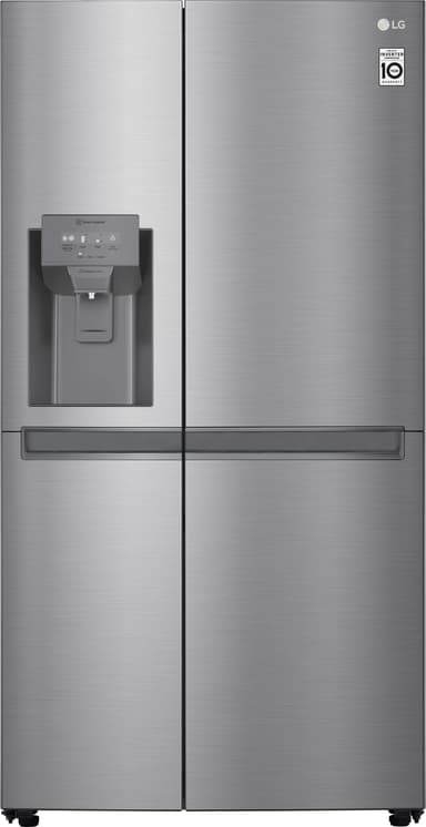 LG side-by-side kombiskap GSL480PZXV (stål)