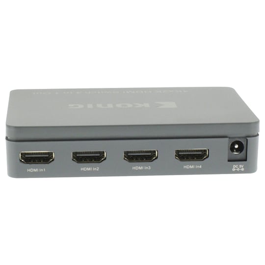 König 4-Port Ultra HD HDMI-switch