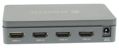 König 4-Port Ultra HD HDMI-switch
