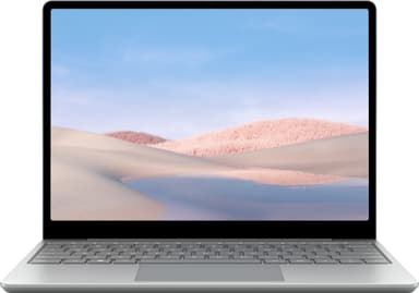 Microsoft Surface Laptop Go 12" bærbar PC i5/8GB/256GB (platina)