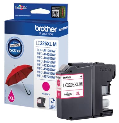 Brother blekkpatron LC-225XLM XL Magenta