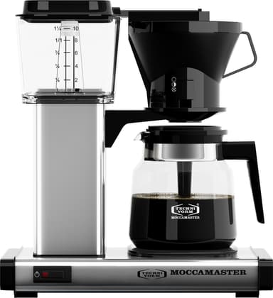 Moccamaster HB kaffetrakter 59756 (sølv)