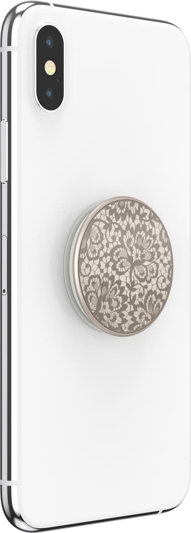 Popsockets Luxe grep til mobile enheter (lasercut metal floral lace)