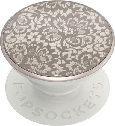 Popsockets Luxe grep til mobile enheter (lasercut metal floral lace)
