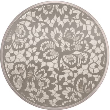 Popsockets Luxe grep til mobile enheter (lasercut metal floral lace)