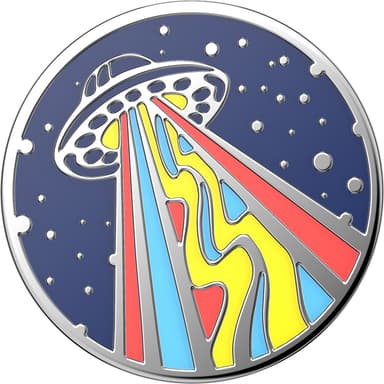 Popsockets Premium grep mobile enheter (enamel outta this world navy)