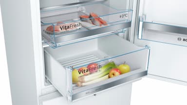 Bosch kombiskap KGE36AWCA (hvit)