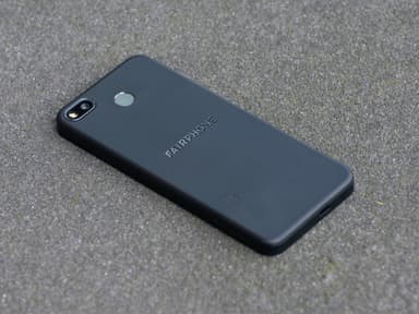 Fairphone 3 Plus smarttelefon (sort)
