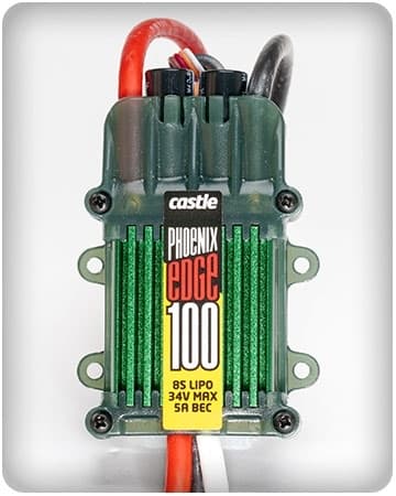 CC Phoenix Edge 100 - 32V/100A ESC w.5A BEC