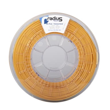 Radius PLA 1.75mm 750g - Yellow Gold