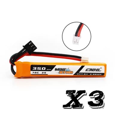 2s 350mAh - 70C - CNHL MiniStar PH2.0 3stk