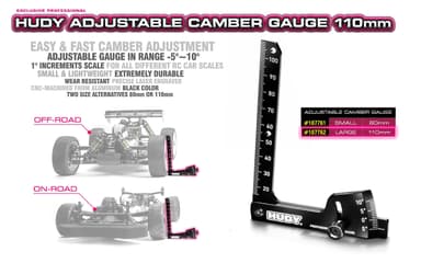 HUDY Adjustable Camber Gauge